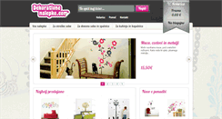 Desktop Screenshot of dekorativnenalepke.com